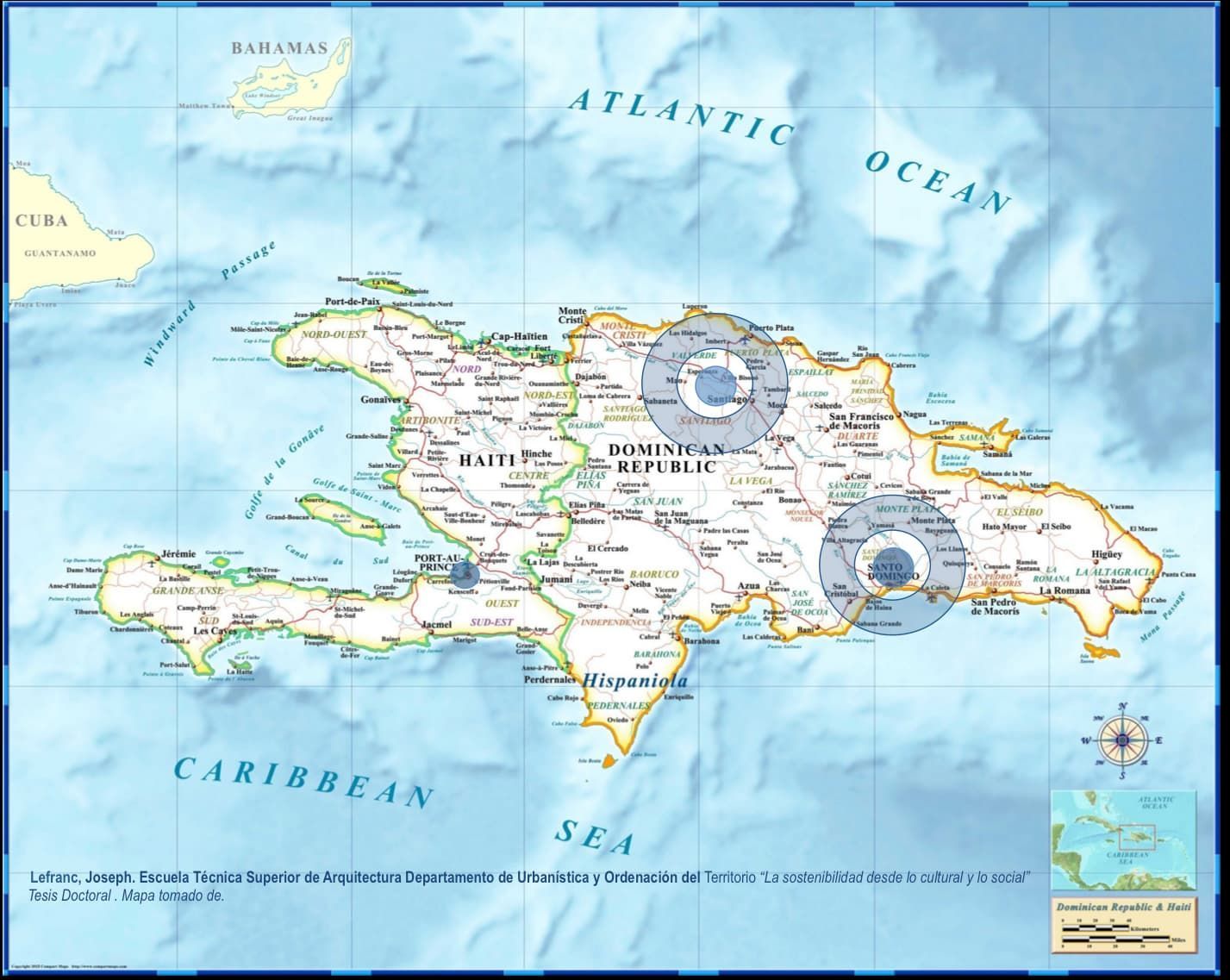 Isla de dos metrópolis decisivas para el progreso

