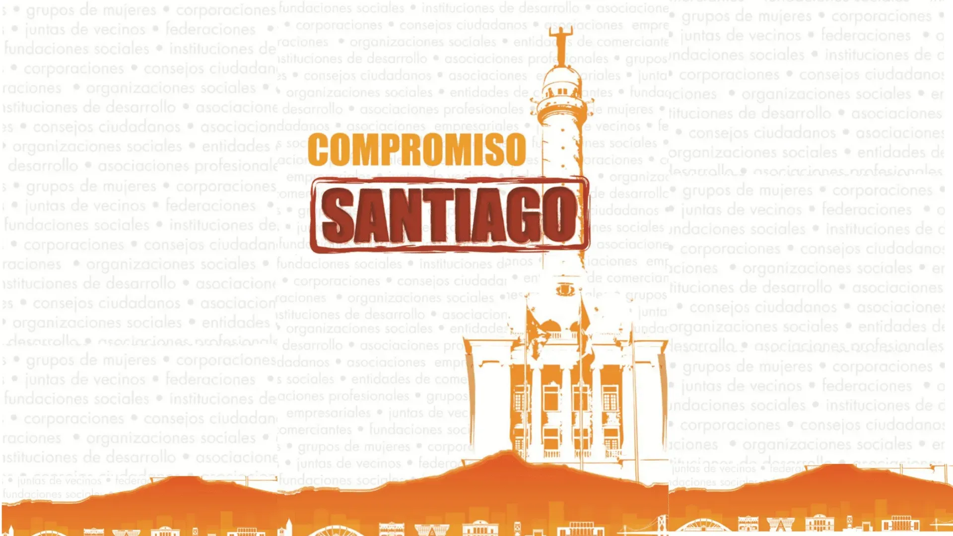 Compromiso Santiago, espacio estratégico de gobernabilidad
