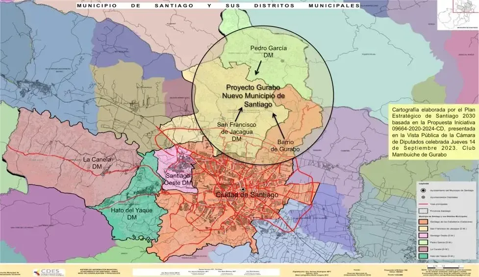 Compromiso Santiago solicita no crear nuevos municipios
